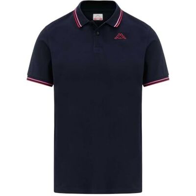 Kappa Ezio 2 Polo Herr T-shirt, Blå, XL Unisex Vuxen Kappa Ezio 2 Polo Herr T-shirt, Blå, XL Unisex Vuxen