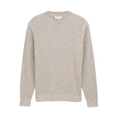 TOM TAILOR herrtröja, 38688 – Beige Grey Multicolor, L TOM TAILOR herrtröja, 38688 – Beige Grey Multicolor, L