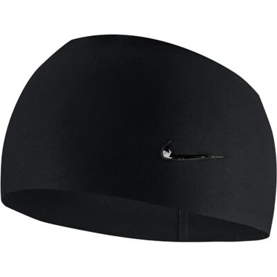 NIKE Dri-Fit Fury Elevate Extra-Wide Pannband för man, Black/Black, One Size NIKE Dri-Fit Fury Elevate Extra-Wide Pannband för man, Black/Black, One Size
