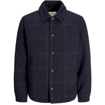 JACK & JONES JACK&JONES Herr JPRCCCARTER jacka kort jacka, mörk marinblå/kontroll: check, XL, Mörk marin/kontroll: kontrollera, XL JACK & JONES JACK&JONES Herr JPRCCCARTER jacka kort jacka, mörk marinblå/kontroll: check, XL, Mörk marin/kontroll: kontrollera, XL