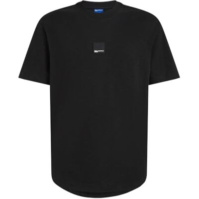 KARL LAGERFELD JEANS , herr, regular böjd hem slubte, normal passform, svart, L KARL LAGERFELD JEANS , herr, regular böjd hem slubte, normal passform, svart, L
