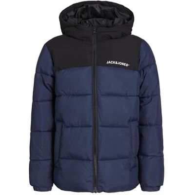 JACK & JONES Pojke, quiltad jacka, mini, marinblå blazer, 122 JACK & JONES Pojke, quiltad jacka, mini, marinblå blazer, 122