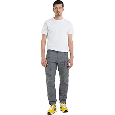 Replay Herr M9873A Joe Comfort bomull twill byxor, 703 Aviator grön, 2930, 703 Aviator grön, 29W X 30L Replay Herr M9873A Joe Comfort bomull twill byxor, 703 Aviator grön, 2930, 703 Aviator grön, 29W X 30L