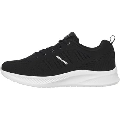 JACK & JONES Jfwcroxley Knit Noos sneakers för män, GRÅ, 42 EU JACK & JONES Jfwcroxley Knit Noos sneakers för män, GRÅ, 42 EU