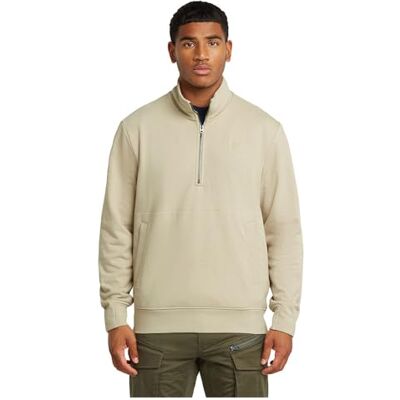 G-STAR RAW Nifous halv dragkedja sw, Beige (Dk Brick D26305-d566-1214), XL G-STAR RAW Nifous halv dragkedja sw, Beige (Dk Brick D26305-d566-1214), XL