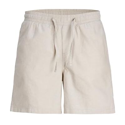 JACK & JONES Shorts för män normalt skurna shorts, Porslin, M JACK & JONES Shorts för män normalt skurna shorts, Porslin, M