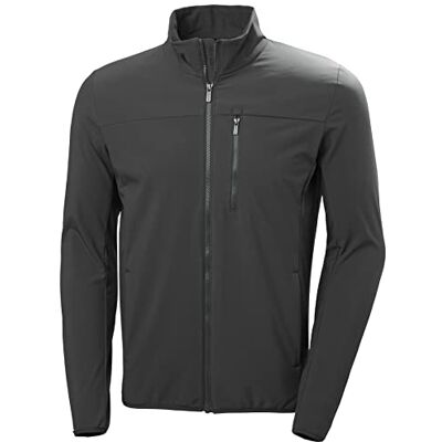 Helly Hansen Herr Crew Softshell-jacka 2.0, S, Ebenholts Helly Hansen Herr Crew Softshell-jacka 2.0, S, Ebenholts