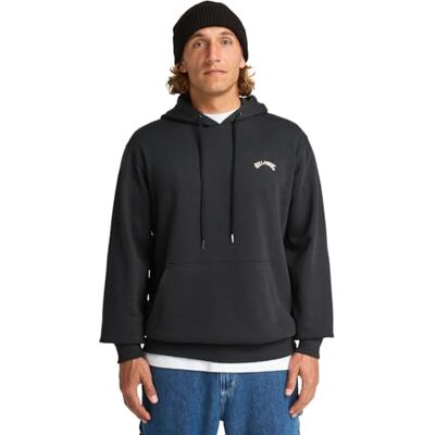 BILLABONG Arch PO fleecetröja svart L BILLABONG Arch PO fleecetröja svart L