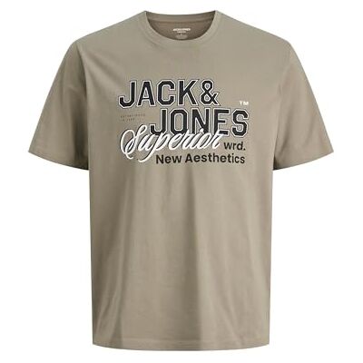 JACK & JONES Jjelogo Tee Ss O-Neck 2 Col Ss26 Sn, Vetiver, L JACK & JONES Jjelogo Tee Ss O-Neck 2 Col Ss26 Sn, Vetiver, L