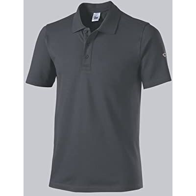 BP 1712-230-0056-XL unisex poloshirt, 1/2 ärmar, polokrage med knappband, 70 cm, 195,00 g/m² bomull med stretch, antracit, XL BP 1712-230-0056-XL unisex poloshirt, 1/2 ärmar, polokrage med knappband, 70 cm, 195,00 g/m² bomull med stretch, antracit, XL