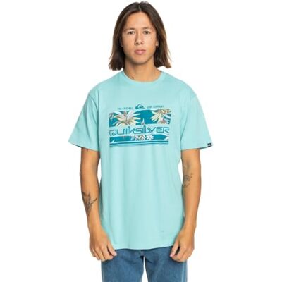 Quiksilver T-tröja Män Blå XS Quiksilver T-tröja Män Blå XS