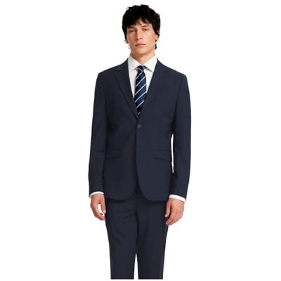 SELECTED HOMME SELETED HOMME Herr Slhslim-Theo BLZ Flex Noos Blazer, Sky Captain, 52 SELECTED HOMME SELETED HOMME Herr Slhslim-Theo BLZ Flex Noos Blazer, Sky Captain, 52