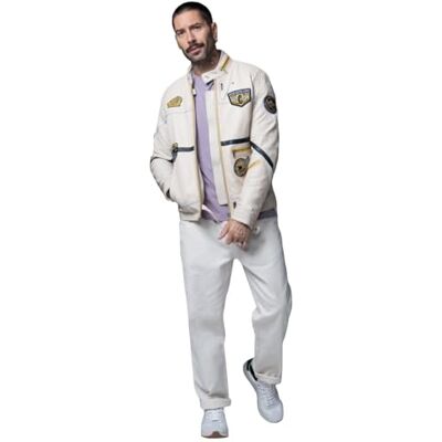 Redskins P24-VESTE-R66 VEGAS-CREAM-2XL Redskins P24-VESTE-R66 VEGAS-CREAM-2XL