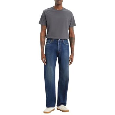 Levi's herr 501 Original Fit Straight Fit Jeans, It's Time To Go Stretch, 34W / 30L Levi's herr 501 Original Fit Straight Fit Jeans, It's Time To Go Stretch, 34W / 30L