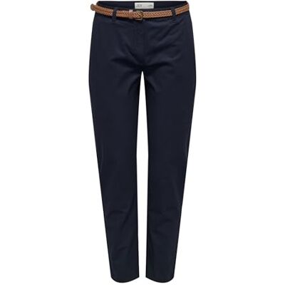 JACQUELINE de YONG Chino byxor JDYCHICAGO vid långa bensnitt chinos byxor, natthimmel, M / 32L JACQUELINE de YONG Chino byxor JDYCHICAGO vid långa bensnitt chinos byxor, natthimmel, M / 32L