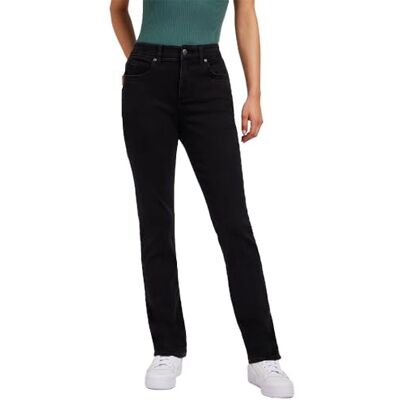 Lee Ulc raka jeans dam, Midnight Bloom, 36W / 33L Lee Ulc raka jeans dam, Midnight Bloom, 36W / 33L