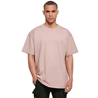 Build Your Brand T-shirt för män, tung oversize t-shirt, basic t-shirt för män, överdimensionerad passform, bomull, storlekar XS – 5XL, Dukros, S Build Your Brand T-shirt för män, tung oversize t-shirt, basic t-shirt för män, överdimensionerad passform, bomull, storlekar XS – 5XL, Dukros, S