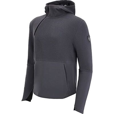 Macron Herr Athleisure Fcc Nyon 1/4 dragkedja huvtröja Mgry Man sweatshirt, grå, XL, Grå, XL Macron Herr Athleisure Fcc Nyon 1/4 dragkedja huvtröja Mgry Man sweatshirt, grå, XL, Grå, XL