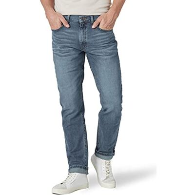 Lee Legendariska atletiska avsmalnande ben jeans för män, Kryssning, 38W / 32L Lee Legendariska atletiska avsmalnande ben jeans för män, Kryssning, 38W / 32L