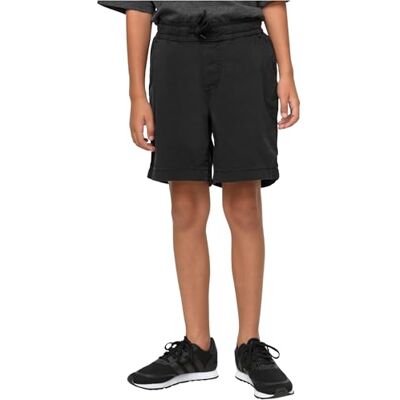 Urban Classics Pojkar pojkar stretch twill joggingshorts klassiska shorts, svart, S Urban Classics Pojkar pojkar stretch twill joggingshorts klassiska shorts, svart, S