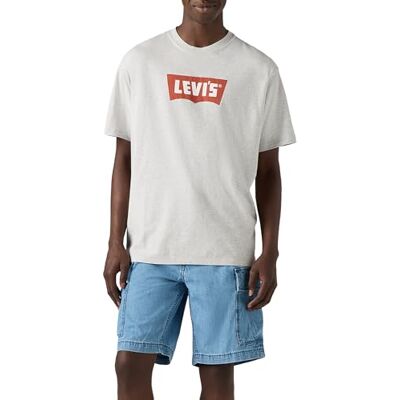 Levi's Vintage grafisk t-shirt t-shirt, logotyp BW ljus ljung herr S, Bw Light Heathe-logotyp, S Levi's Vintage grafisk t-shirt t-shirt, logotyp BW ljus ljung herr S, Bw Light Heathe-logotyp, S