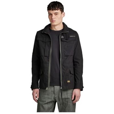 G-STAR RAW Rovic slim field-jacka, Svart (dk black D24282-D389-6484), S G-STAR RAW Rovic slim field-jacka, Svart (dk black D24282-D389-6484), S