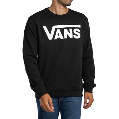 Vans herr Classic Iii Crew, svart, L, Svart, L Vans herr Classic Iii Crew, svart, L, Svart, L