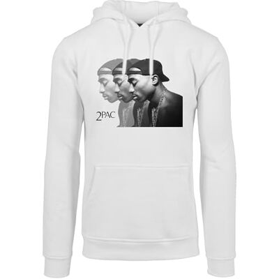 MERCHCODE Mister Tee Huvtröja för män, Vit, XXL MERCHCODE Mister Tee Huvtröja för män, Vit, XXL