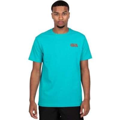 Wrong Friends Eden Roc T-tröja för män, Dark Turquoise, M Wrong Friends Eden Roc T-tröja för män, Dark Turquoise, M