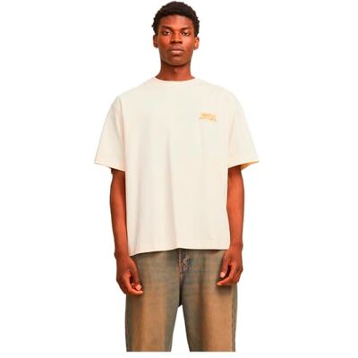 JACK & JONES JACK&JONES JORROXBURY typ Tee SS Crew Neck, Antik vit, XS JACK & JONES JACK&JONES JORROXBURY typ Tee SS Crew Neck, Antik vit, XS