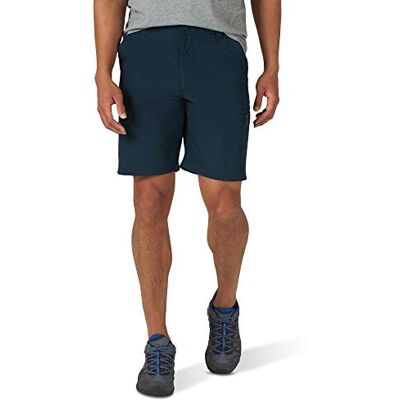 Wrangler Authentics Funktionella shorts, elastiska i sidan, för män, Imperial Blå, 56 Wrangler Authentics Funktionella shorts, elastiska i sidan, för män, Imperial Blå, 56