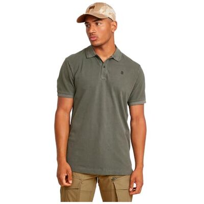 G-STAR RAW Dunda Overdyed Slim pikétröja, Grön (Shadow Olive Gd D11595-d756-d033), S G-STAR RAW Dunda Overdyed Slim pikétröja, Grön (Shadow Olive Gd D11595-d756-d033), S