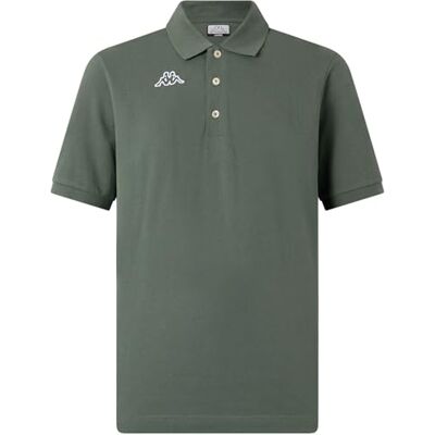 Kappa Polo, herr, bomull, tennis, modell: MALTAX 5 MSS-logotyp, Grön, M Kappa Polo, herr, bomull, tennis, modell: MALTAX 5 MSS-logotyp, Grön, M