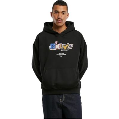 Tee herr Brklyn Hoody XS svart, svart, XS Tee herr Brklyn Hoody XS svart, svart, XS