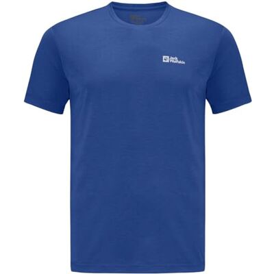 Jack Wolfskin herr Vonnan S/S T M t-shirt, livfull blå, XXL, Levande blå, XXL Jack Wolfskin herr Vonnan S/S T M t-shirt, livfull blå, XXL, Levande blå, XXL