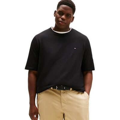 Tommy Hilfiger herr BT-CORE Stretch Slim CN TEE-B MW0MW35061 S/S t-shirt, svart, XXL, svart (svart), XXL Tommy Hilfiger herr BT-CORE Stretch Slim CN TEE-B MW0MW35061 S/S t-shirt, svart, XXL, svart (svart), XXL