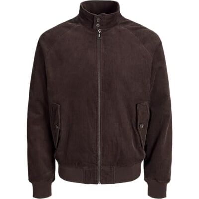 JACK & JONES JACK&JONES Herr JPRBLUCASE Corduroy Harrington JKT kort jacka, Coffee Bean, S, Kaffeböna, S JACK & JONES JACK&JONES Herr JPRBLUCASE Corduroy Harrington JKT kort jacka, Coffee Bean, S, Kaffeböna, S