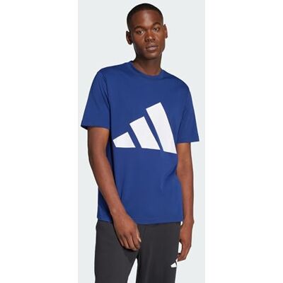 adidas Mezczyzni ESSENTIALS BIG LOGO SINGLE JERSEY TEE, Dark Blue/White, S adidas Mezczyzni ESSENTIALS BIG LOGO SINGLE JERSEY TEE, Dark Blue/White, S
