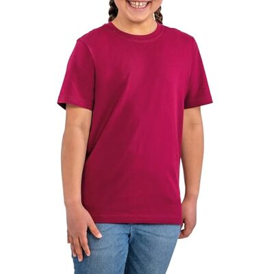 HRM Unisex 2001 T-shirt, bordeaux/vinröd, normal HRM Unisex 2001 T-shirt, bordeaux/vinröd, normal