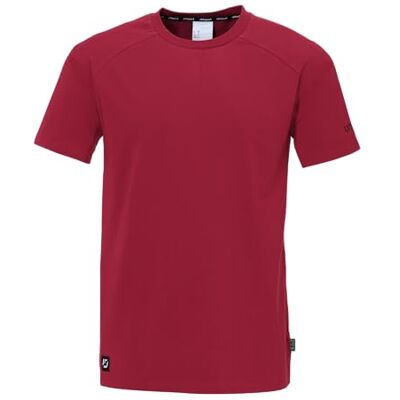 uhlsport ID T-shirt fitnessskjorta för barn och vuxna – fotbollströja – andningsbar och bekväm, Bordeaux, 140 cm uhlsport ID T-shirt fitnessskjorta för barn och vuxna – fotbollströja – andningsbar och bekväm, Bordeaux, 140 cm