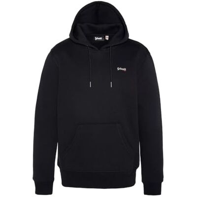 Schott NYC SWCASUAL2 sweatshirt svart XXL, svart, One size Schott NYC SWCASUAL2 sweatshirt svart XXL, svart, One size