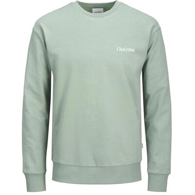 JACK & JONES JACK&JONES JJEBRADLEY Graphic Sweat Crew NOOS, Isberggrön, XS JACK & JONES JACK&JONES JJEBRADLEY Graphic Sweat Crew NOOS, Isberggrön, XS