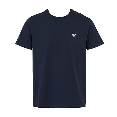 Giorgio Armani Man Essential rund hals T-shirt blå XL, Armani Blu, XL Giorgio Armani Man Essential rund hals T-shirt blå XL, Armani Blu, XL