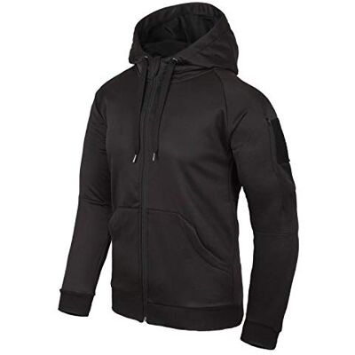 Helikon-Tex Urban Tactical Huvtröja med dragkedja svart Helikon-Tex Urban Tactical Huvtröja med dragkedja svart