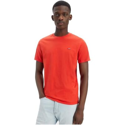 Levi's herr SS original Housemark Tee T-shirt, Valiant Poppy, L Levi's herr SS original Housemark Tee T-shirt, Valiant Poppy, L