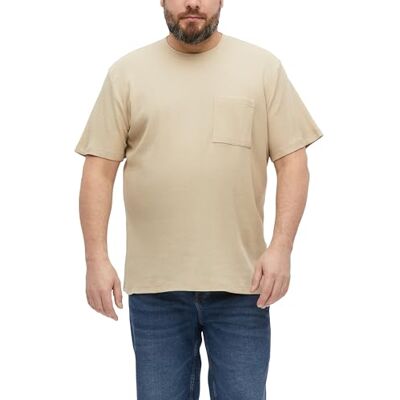 s.Oliver 2181141 T-shirt för män (1-pack), BRUN, XXL s.Oliver 2181141 T-shirt för män (1-pack), BRUN, XXL