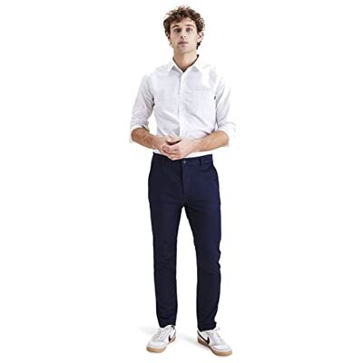 Dockers LEVI STRAUSS & CO. EUROPE SCA/COMM.VA Herr T2 Orig Chino Skiny OPP Navy Blazer byxor, 38 32, marinblå blazer Dockers LEVI STRAUSS & CO. EUROPE SCA/COMM.VA Herr T2 Orig Chino Skiny OPP Navy Blazer byxor, 38 32, marinblå blazer