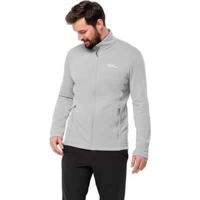 Jack Wolfskin Kolbenberg Fz M jacka för män, Kall grå, M Jack Wolfskin Kolbenberg Fz M jacka för män, Kall grå, M