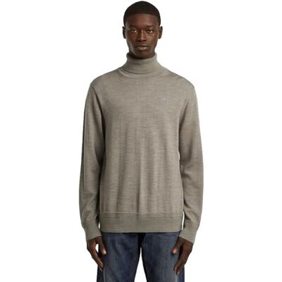 G-STAR Premium core Turtle Knit, Grå (Wild Dove D27706-b692-g283), XS G-STAR Premium core Turtle Knit, Grå (Wild Dove D27706-b692-g283), XS