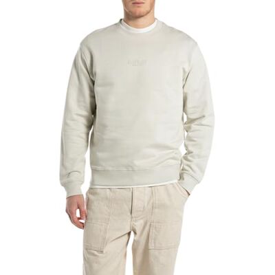 Replay herr sweatshirt, 985 moln, M Replay herr sweatshirt, 985 moln, M
